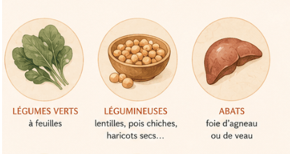 Aliments contenant de la B9