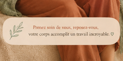 Prenez soin de vous reposez vous